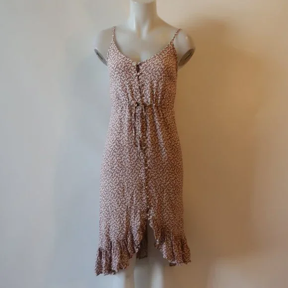 rails brown floral dress Long Sweater Dress Light Brown main image 0